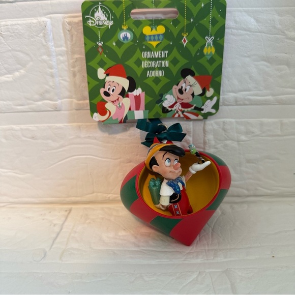 New Disney Parks Pinocchio Christmas Ornament - Picture 2 of 6